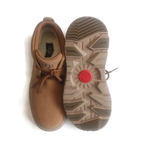 UGG Burleigh Mens Size 7 Ankle Chukka Suede Boots Antelope Brown 1151773 EU 40 - Picture 7 of 8
